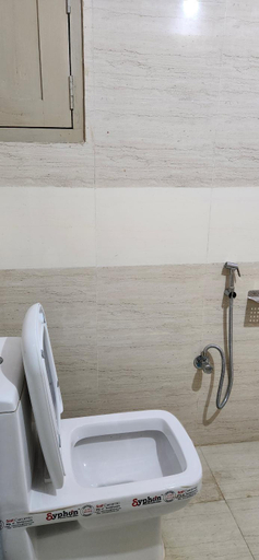 Bathroom 1, Arati's Place, Puri