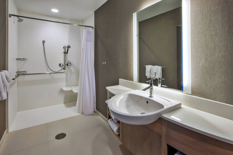 Bathroom 5, SpringHill Suites by Marriott Pittsburgh Butler/Centre City, Butler