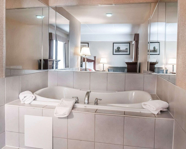 Bathroom 4, Comfort Inn Mississauga, Peel