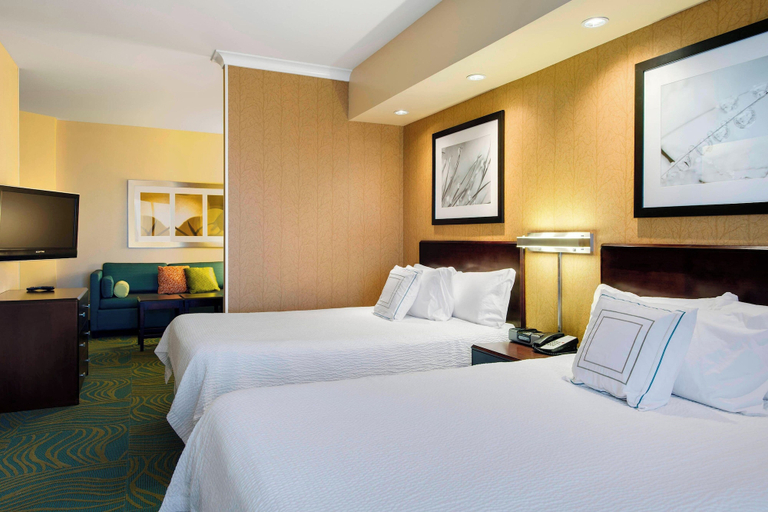 Bedroom 2, SpringHill Suites by Marriott Omaha East/Council Bluffs, IA, Pottawattamie
