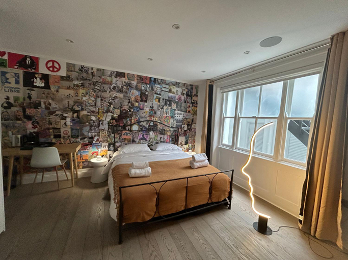 Bedroom 2, Pop Art Luxury Room Marylebone, London