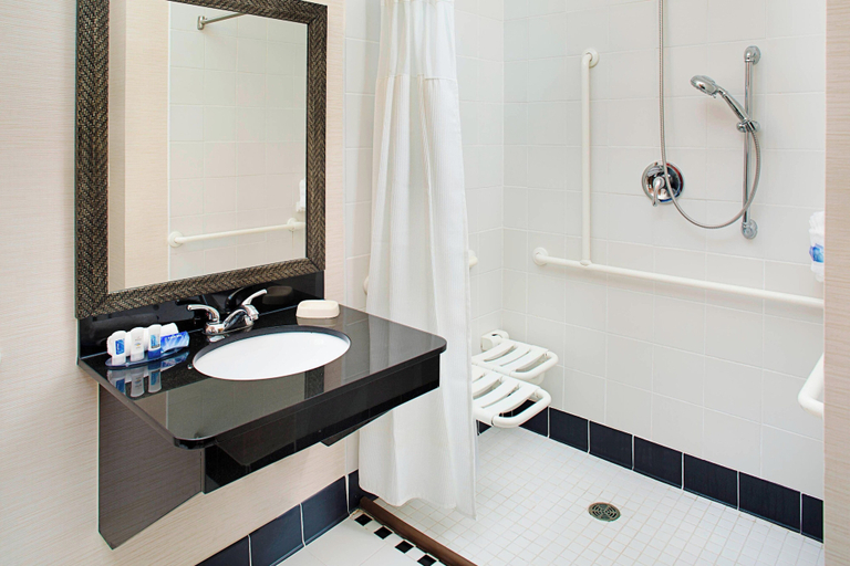 Bathroom 4, Fairfield Inn & Suites by Marriott San Antonio Seaworld, Bexar