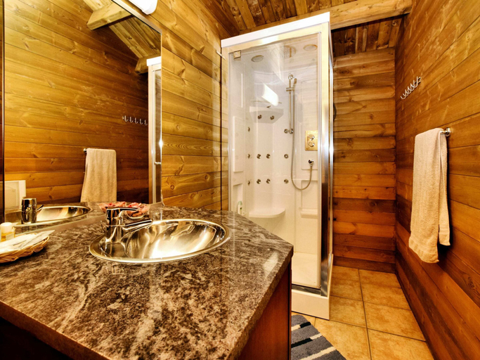 Bedroom 3, Chalet in Barvaux with fenced garden, Luxembourg