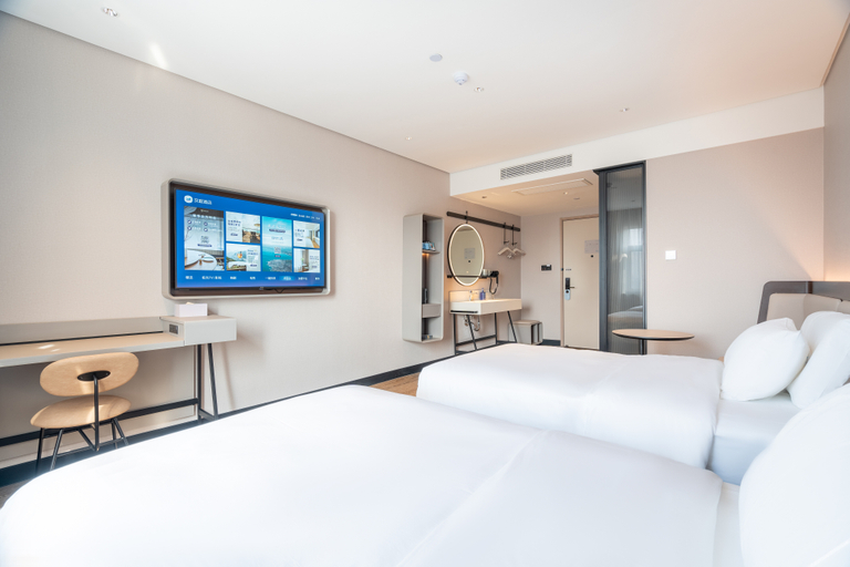 Bedroom 2, Hanting Hotel Linyi Yishui Bus Station, Linyi