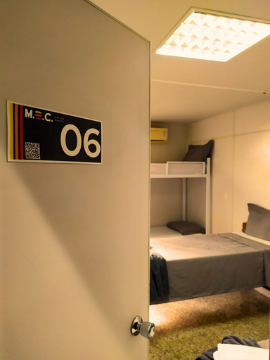 Bedroom 2, M.E.C Office Hostel, Niterói