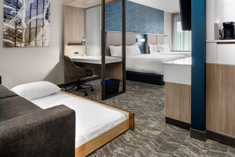 Bedroom 3, SpringHill Suites Charlotte Airport Lake Pointe, Mecklenburg