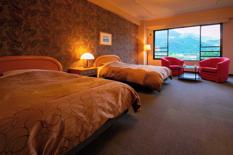Bedroom 4, Yufuin Sansuikan, Yufu