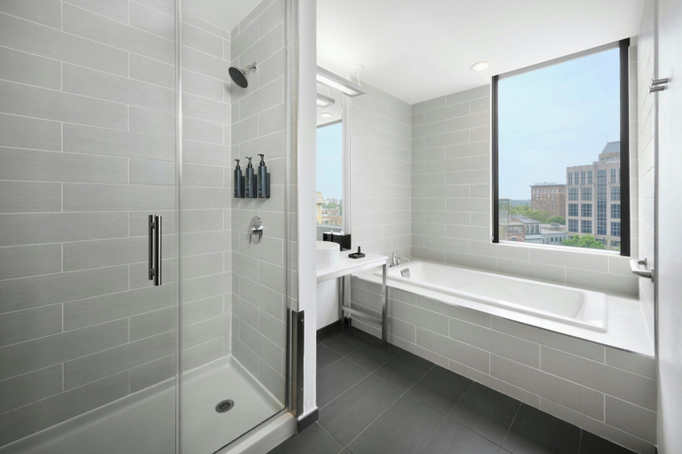 Bathroom 4, Aloft by Marriott Greenville Downtown, Greenville