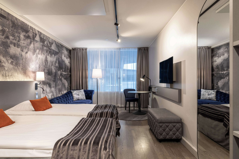 Bedroom 3, Scandic Rovaniemi City, Lapland