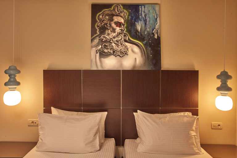 Bedroom 3, Athens Way Pop Art Hotel, Attica