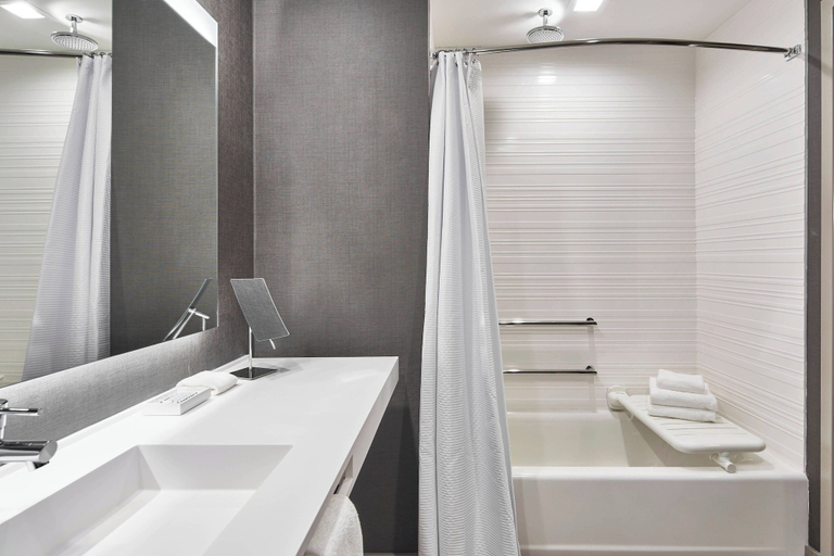 Bathroom 4, AC Hotel by Marriott Tuscaloosa Downtown, Tuscaloosa
