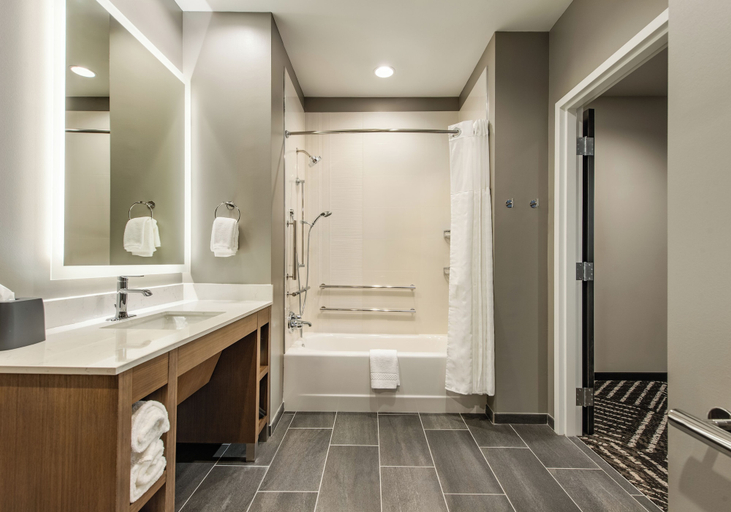 Bathroom 4, Hyatt House BWI Airport Baltimore, Anne Arundel