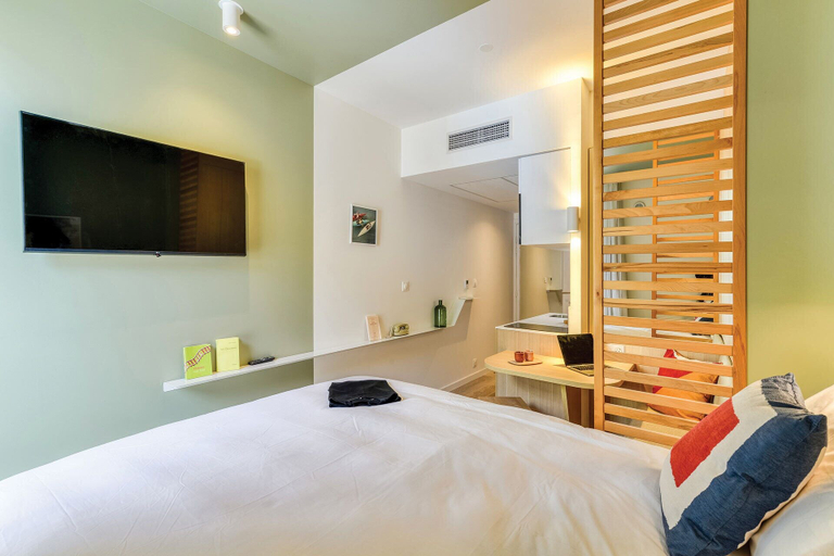 Bedroom 2, Bikube Coliving Hôtel - Montpellier Centre Gare St Roch, Hérault