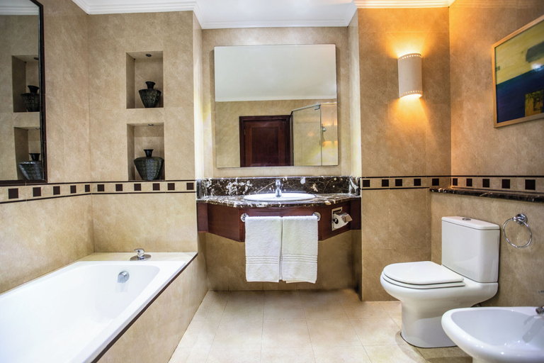 Bathroom 4, Avani Pemba Beach Hotel, Pemba