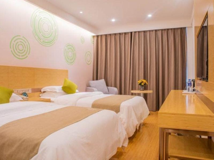 Bedroom 2, GreenTree Inn Lanzhou Yuzhong County, Lanzhou