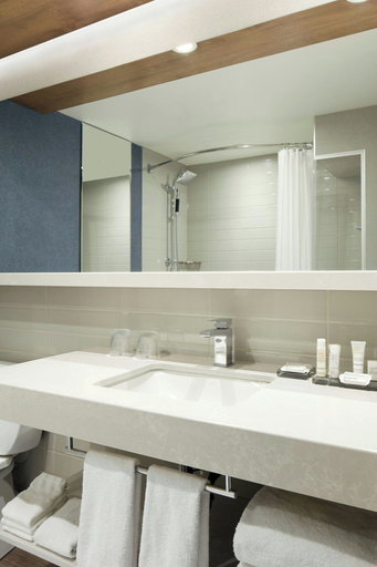Bathroom 5, Quebec City Marriott Downtown, Communauté-Urbaine-de-Québec