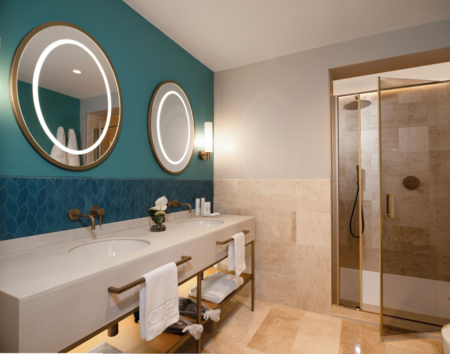 Bathroom 5, CPH - Pevero Hotel, Olbia-Tempio