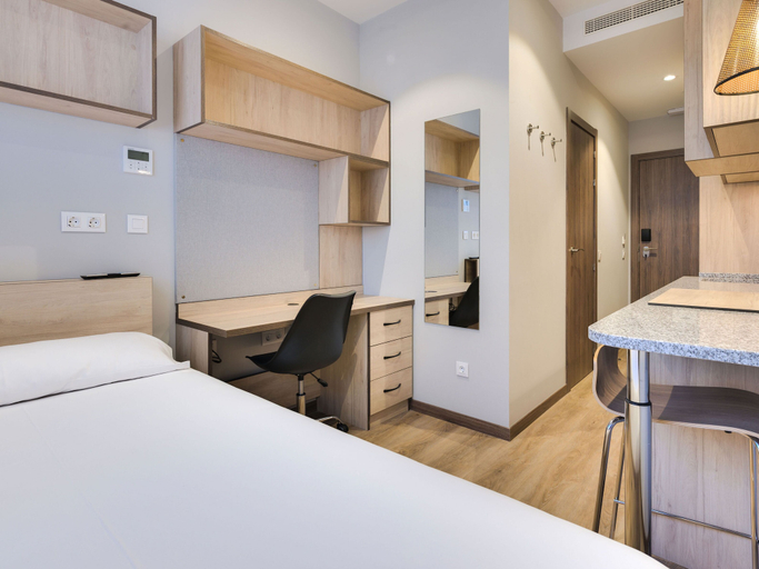 Bedroom 1, Livensa Living Studios Malaga Feria, Málaga