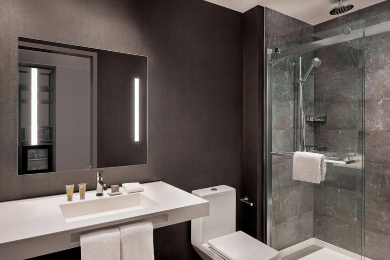 Bathroom 5, AC Hotel by Marriott Gainesville Downtown, Alachua