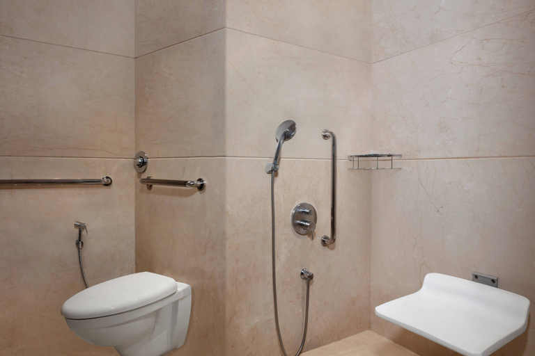 Bathroom 4, Surat Marriott Hotel, Surat