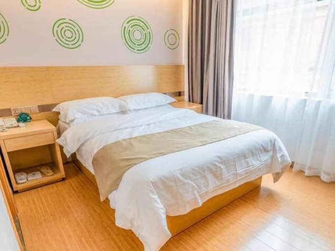 Bedroom 2, GreenTree Inn Lanzhou Yuzhong County, Lanzhou
