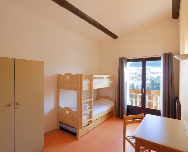 Bedroom 3, Les Essertets - Vacances ULVF, Haute-Savoie