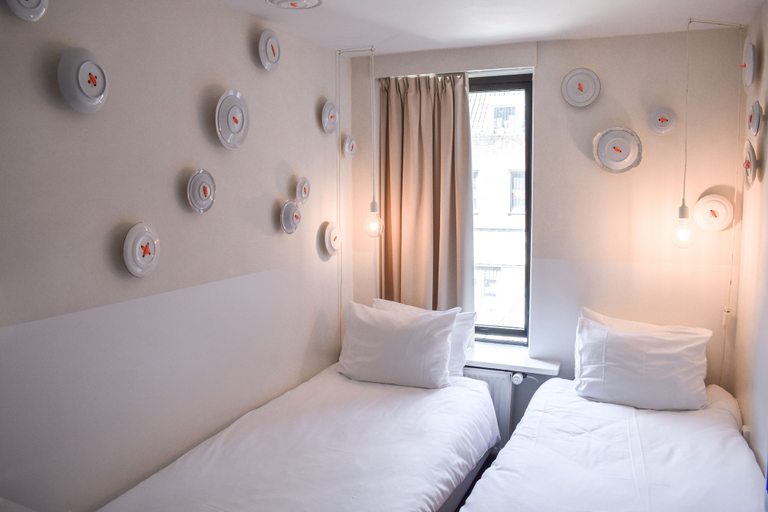 Bedroom 3, Hotel The Exchange, Amsterdam