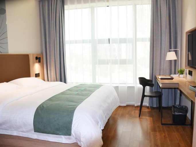 Bedroom 2, GreenTree Inn Wuxi Quanshan Center, Wuxi