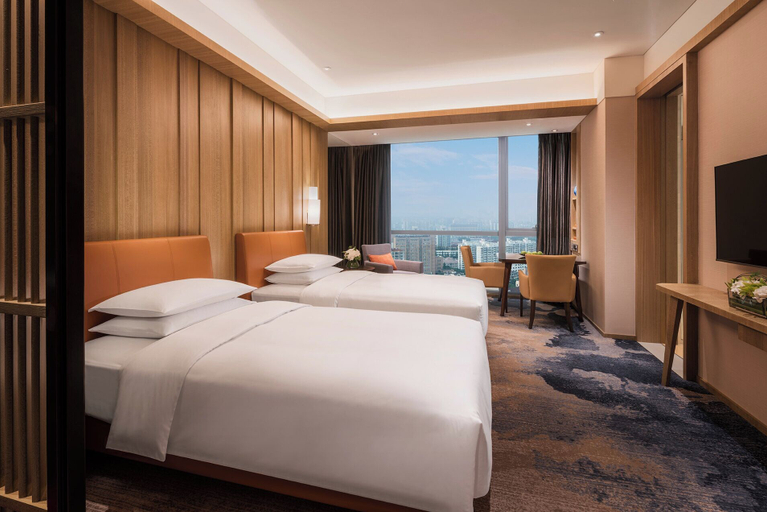 Bedroom 5, Hyatt Regency Shanghai, Wujiaochang, Shanghai