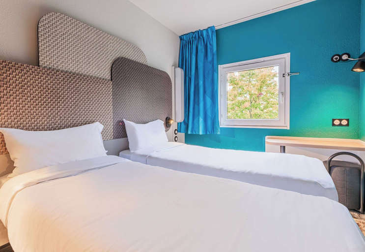 Bedroom, B&B HOTEL Mulhouse Dornach, Haut-Rhin