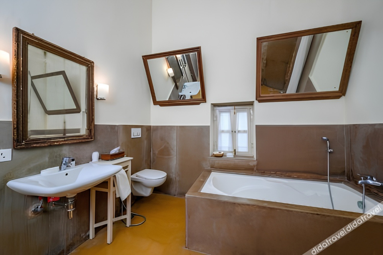 Bathroom 4, Neemrana's Tijara Fort Palace, Alwar