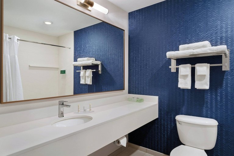 Bathroom 4, Fairfield Inn by Marriott Scranton, Lackawanna