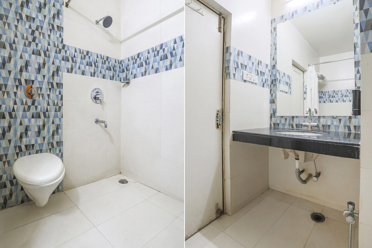 Bathroom, FabHotel Arka, Nagpur