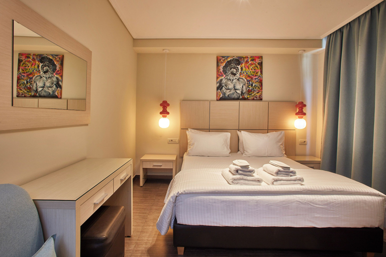Bedroom 5, Athens Way Pop Art Hotel, Attica