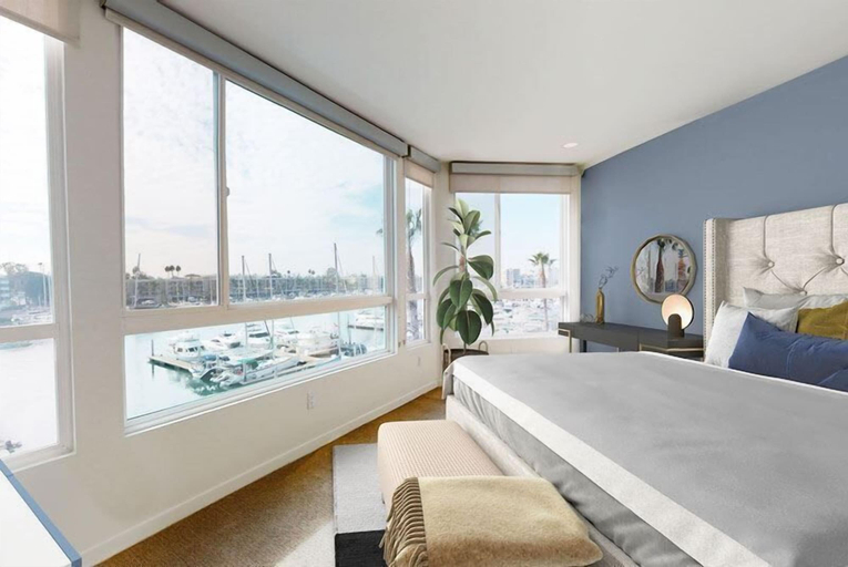 Bedroom, Luxury Space In the Marina, Los Angeles
