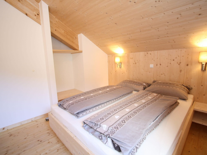 Bedroom 2, Wooden Chalet in Hohentauern With Sauna, Murtal