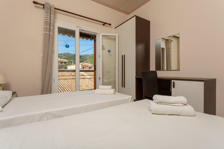 Bedroom 4, Fay Apartment Walk to Beach Sea Views A C Wifi Car Not Required - 2617, Ionian Islands