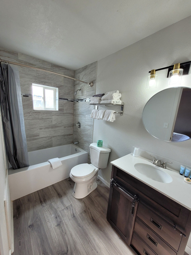 Bathroom 3, Silver Spur Motel, Harney