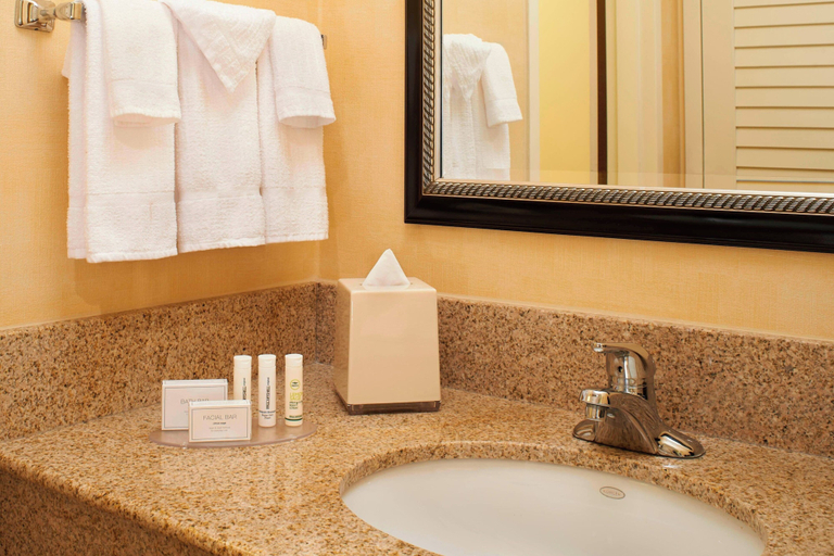 Bathroom, Courtyard by Marriott Chicago Arlington Heights / South, Cook