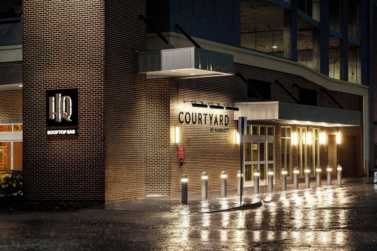 Exterior & Views 2, Courtyard by Marriott Dallas Downtown/Reunion District, Dallas