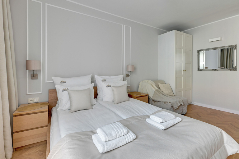 Bedroom 3, Downtown Apartments Riverside Aura Island, Gdańsk City