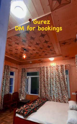 Bedroom 3, blue water resort Gurez, Bandipore