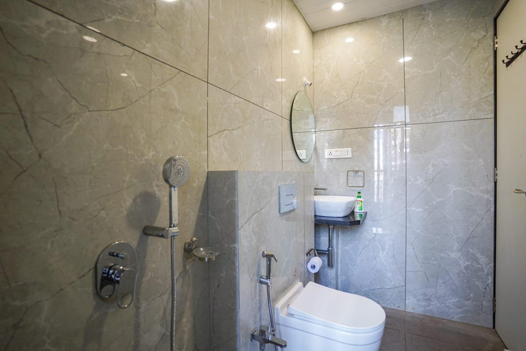 Bathroom 5, Sparksfly Service Apartments Kharghar, Raigarh