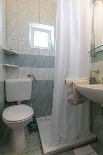 Bathroom 2, Apartments Belenum - Double Room With Balcony and Sea View, Župa Dubrovačka