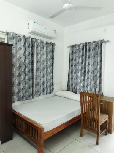 Bedroom 2, A Square, Ernakulam