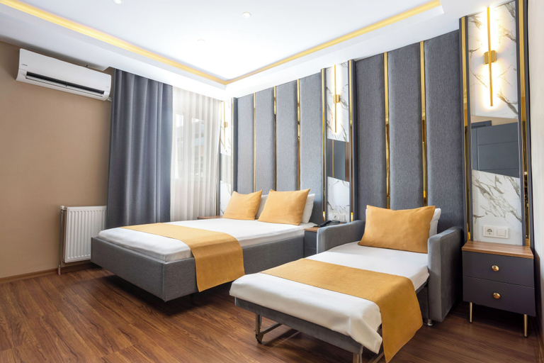 Bedroom 3, Meridiani Taksim Hotel, Beyoğlu