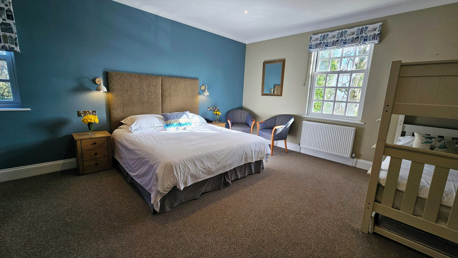 Bedroom 3, Stoke Lodge Hotel, Devon
