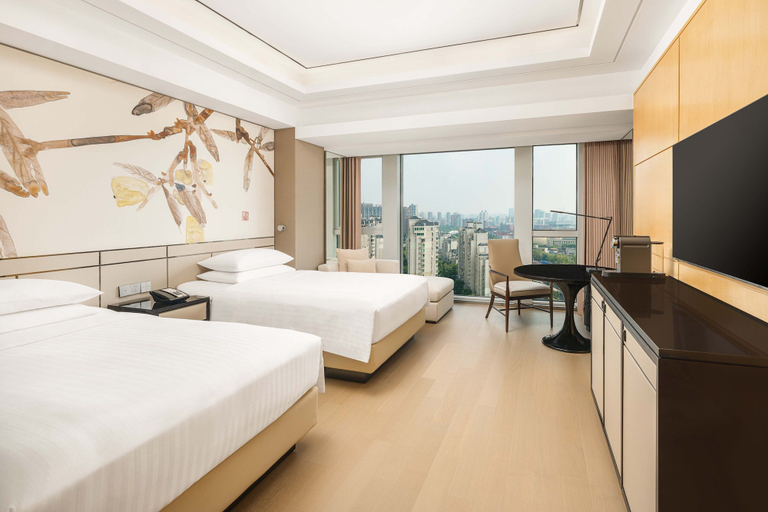 Bedroom 2, Shanghai Marriott Hotel Parkview, Shanghai
