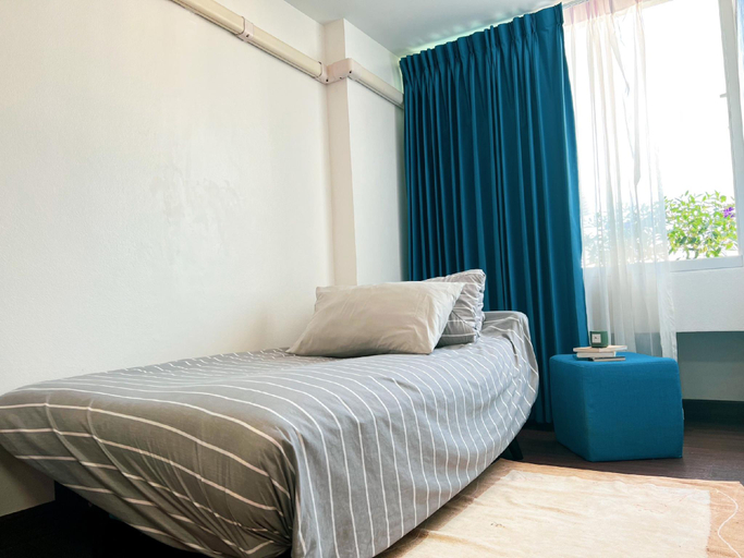 Bedroom 2, Lo-Fi Room At 103 Condominium 2 on Nimman 12 , Muang Chiang Mai