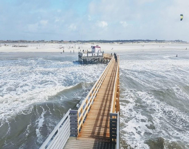 View from property 4, Renovierte Ferienwohnung, St. Peter-ording, Nordfriesland